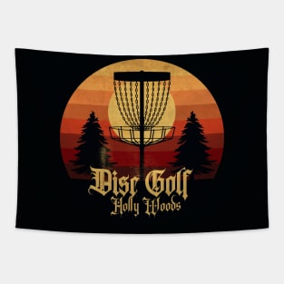 Disc Golf Holly Woods Tapestry