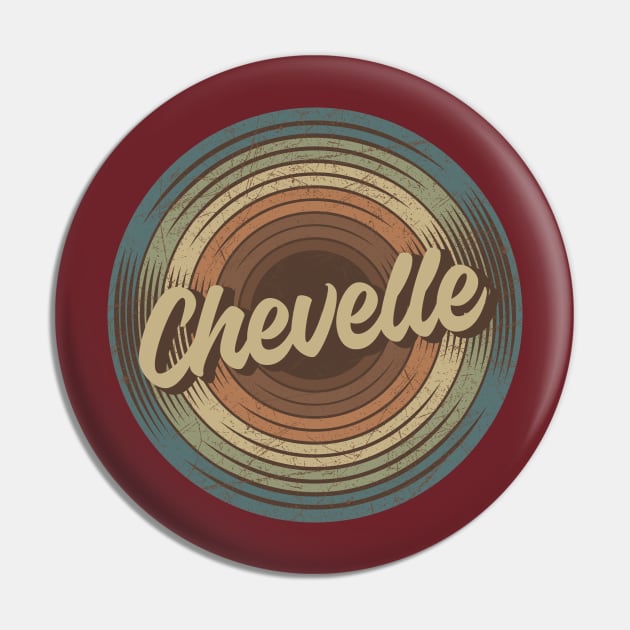 Chevelle Vintage Vinyl Pin by musiconspiracy