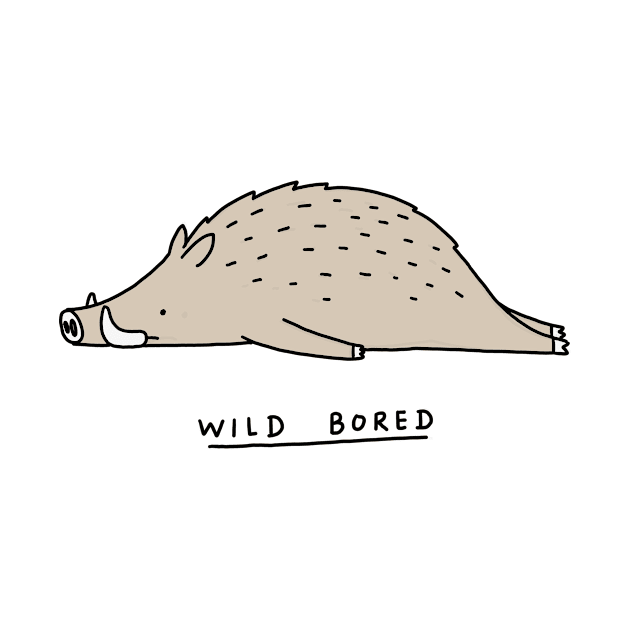 Moody Animals - Wild Boar by Lim Heng Swee