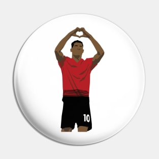 Marcus Rashford Heart Pin