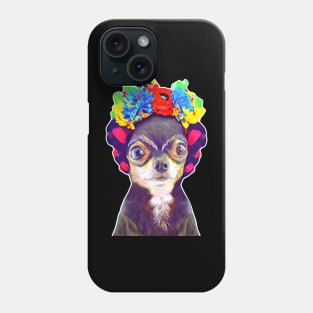 Frida Kahlo Chihuahua Phone Case