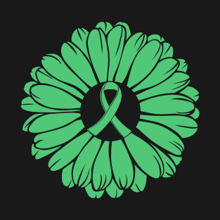 Sunflower Liver Cancer gift T-Shirt