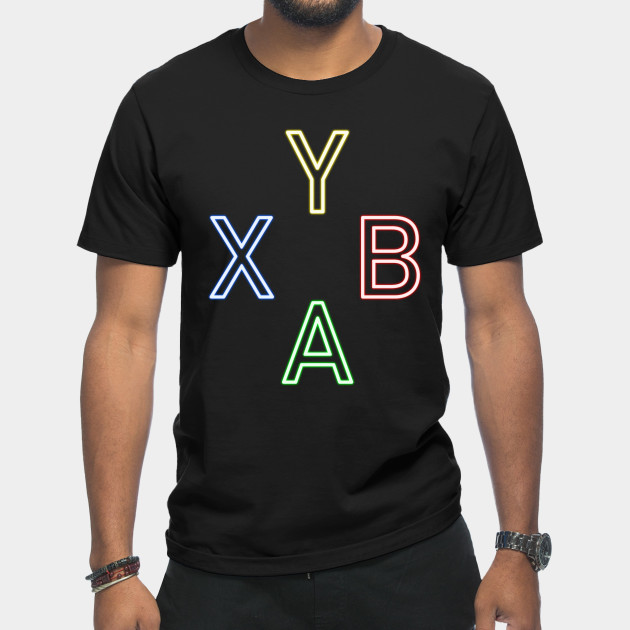 Discover XBOX neon buttons - Xbox - T-Shirt