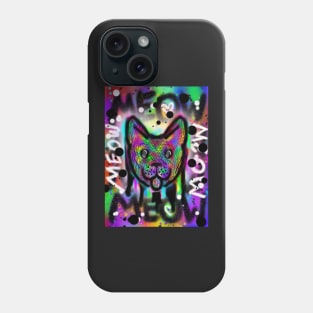 Spray Paint Cat V1 Phone Case