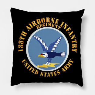 188th Airborne Infantry Regiment - SSI X 300 Pillow