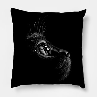 Cat silhouette Pillow