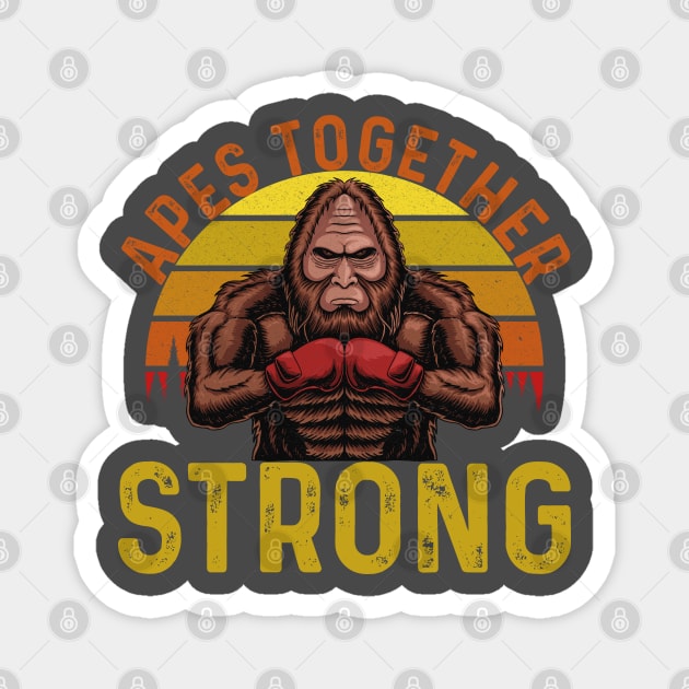 Apes Together Strong Magnet by Seaside Designs