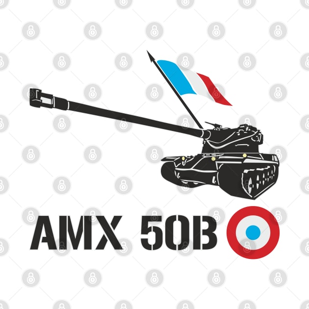 French tank AMX 50B by FAawRay