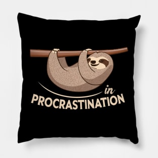 Procrastination Pillow