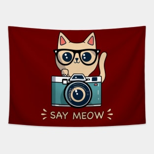 Say Meow Tapestry