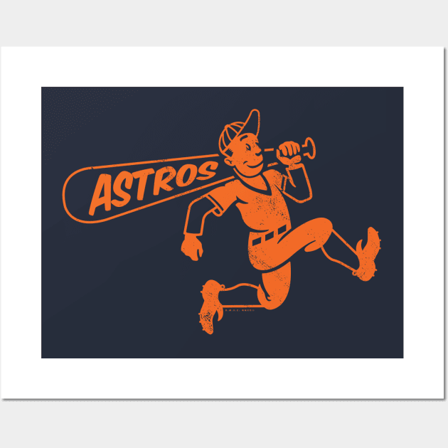 Youth Houston Astros Orange Wordmark Team T-Shirt