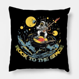 Rock to the space Pillow