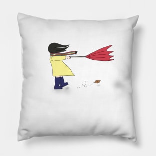 Windy Day Pillow