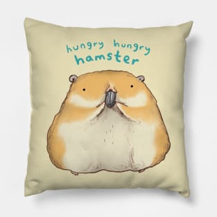 Hungry Hungry Hamster Pillow