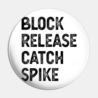 Block Release Catch Spike block release catch spike masks Pin