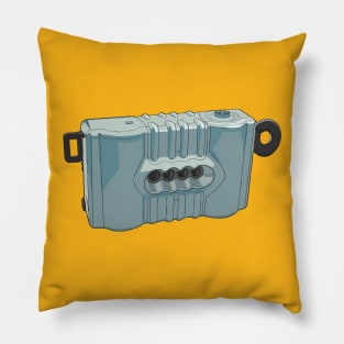 Super Sampler Camera Pillow