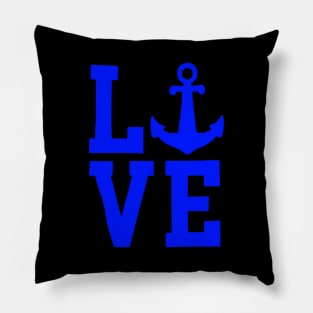 Love Anchor Pillow