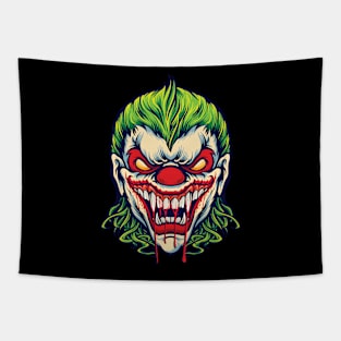 Zombie Clown Tapestry