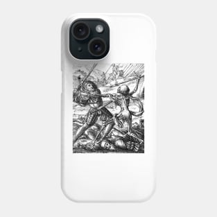 The Knight - the Dance of Death - Hans Holbein Phone Case