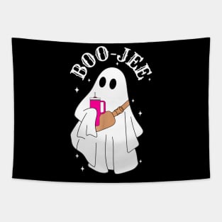 Boo-Jee Stanley Halloween Inspired Ghos Boujee Tapestry
