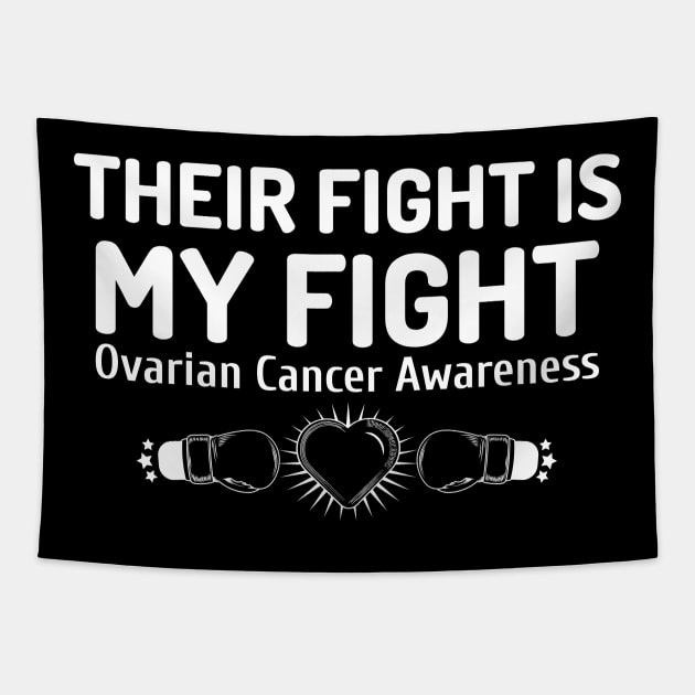 Ovarian Cancer Awareness Tapestry by Advocacy Tees