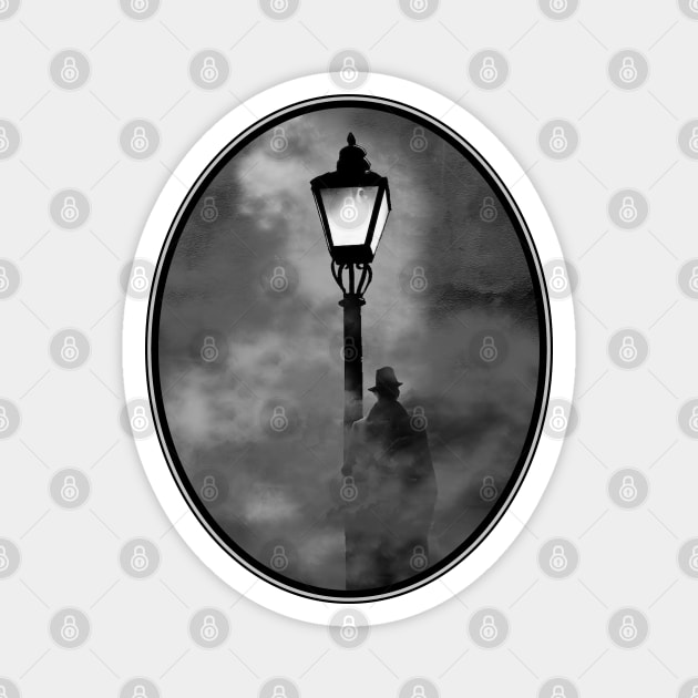 Man By The Lamp Post: Film Noir Magnet by Noir-N-More