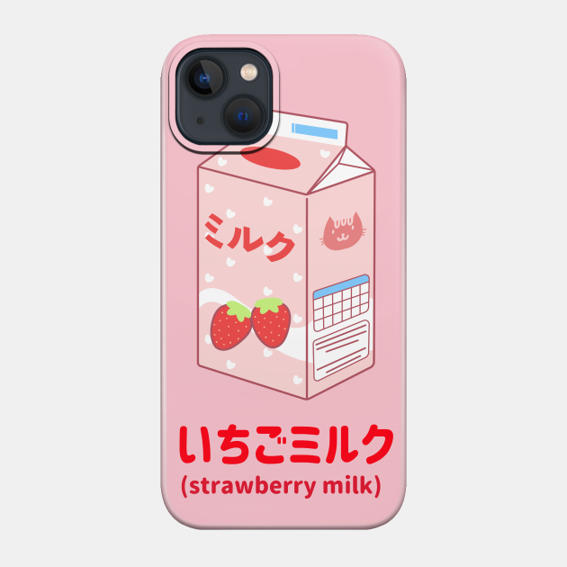 Japanese Strawberry Milk - Japanese - Phone Case