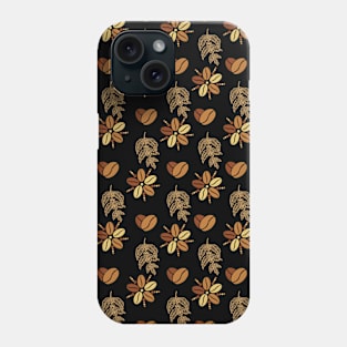 coffee pattern Phone Case