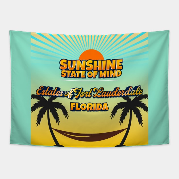 Estates of Fort Lauderdale Florida - Sunshine State of Mind Tapestry by Gestalt Imagery