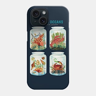 Save the Oceans into a Bottle Phone Case