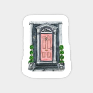 Pink Door Front Magnet