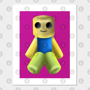 Noob Posters And Art Prints Teepublic - tiny roblox noob