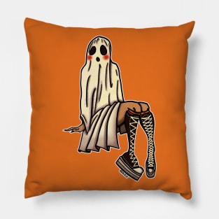 Sneaker Ghost (Medium Version) Pillow