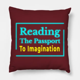 Passport to Imagination Pillow