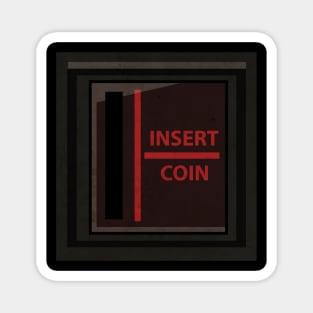 Insert Coin Arcade Magnet