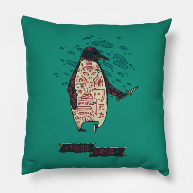 Emperor of Pain Pillow by againstbound