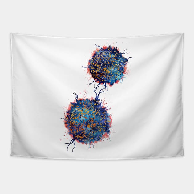 T cells Tapestry by erzebeth