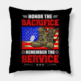 Black Panther Art - USA Army Tagline 17 Pillow