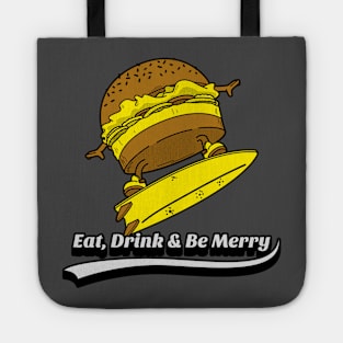 Eat, Drink & Be Merry Foodie Tote