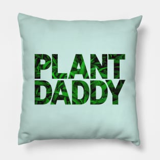 Plant Daddy Fresh Green Leaves Pillow