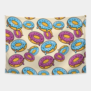 Donut pattern candy colorful Tapestry