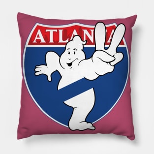 Atlanta Ghostbusters 2 Logo Pillow