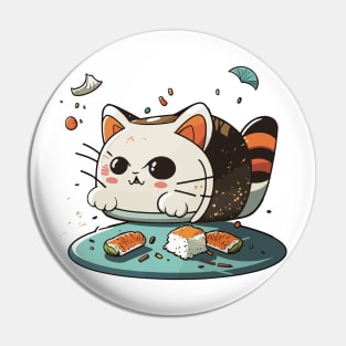 Sushi Cat Pin