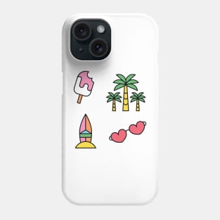 Summer tropical collection Phone Case