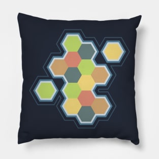 settlers of catan, settlers, catan, boardgames Pillow