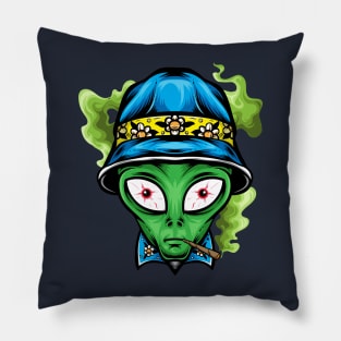 Alien Smoking Pillow