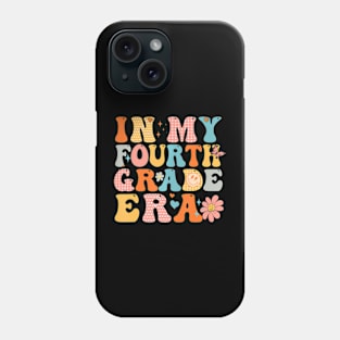 In My Fourth Grade Era Back To School First Day Teacher Phone Case