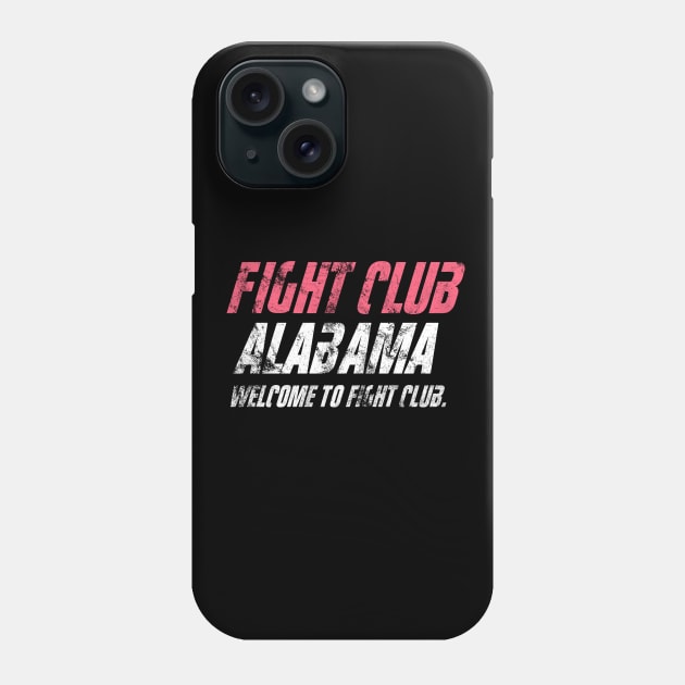 Fight club Alabama Phone Case by Clathrus