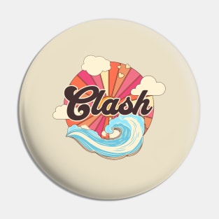 Clash Ocean Summer Pin