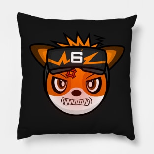 Angry Gamer Fox OpDaMyZr Pillow